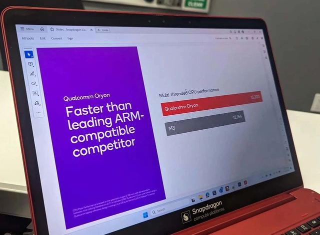 "Chip Rồng" của Qualcomm vượt mặt chip Apple M3, điểm số hiệu năng cao hơn 20%- Ảnh 1.