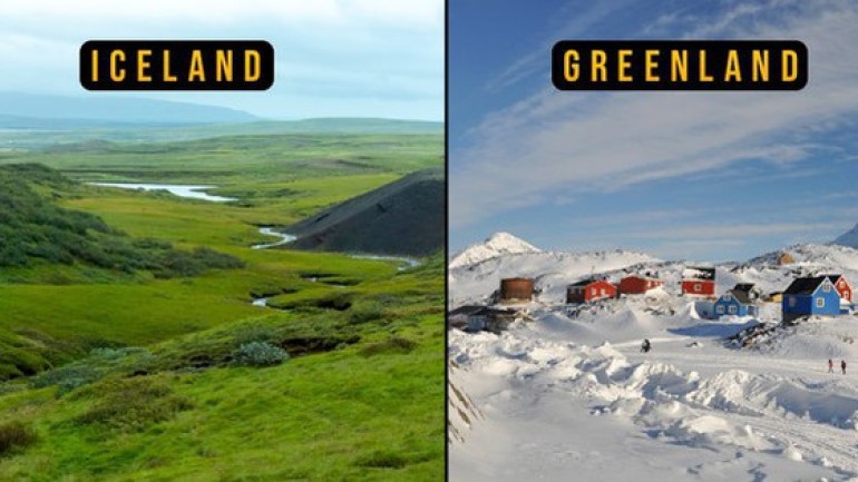 Vì sao Greenland và Iceland lại có được những cái tên trái ngược hoàn toàn với thực tế?