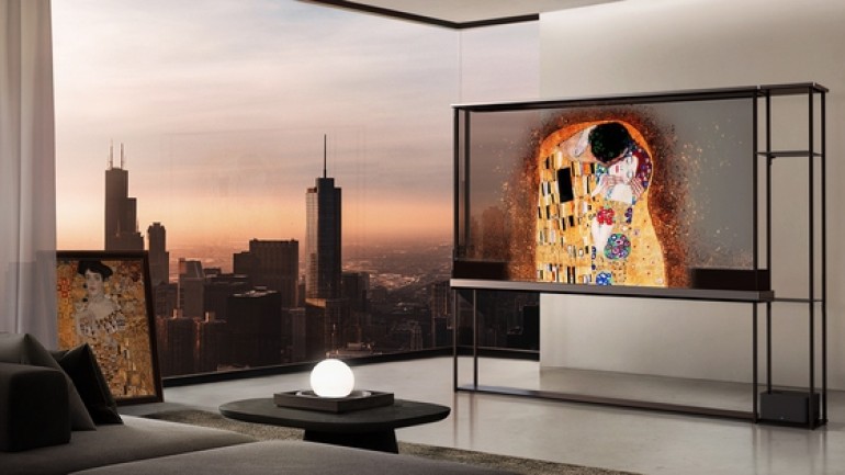 LG ra mắt TV OLED với khả năng nhìn xuyên thấu