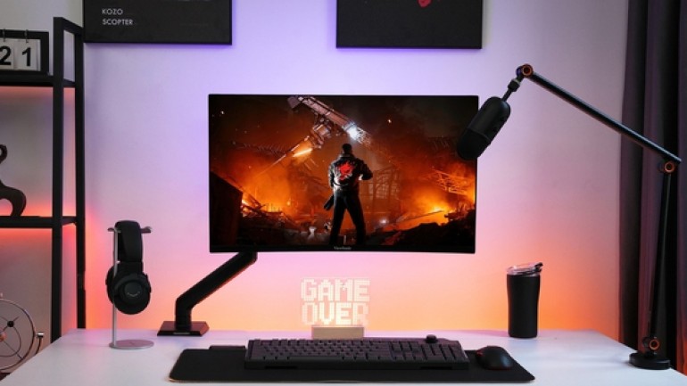 HyperWork ra mắt arm màn hình cho game thủ: Thiết kế gaming tối giản, tải trọng 12 kg, giá chưa tới 900.000 đồng