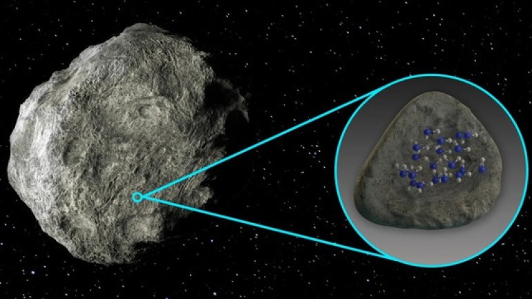 Phân tử nước lần đầu tiên được tìm thấy trên tiểu hành tinh!