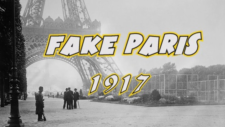 Trong Thế chiến thứ nhất, người Pháp đã xây dựng một 'Paris giả'!