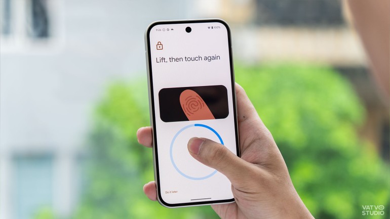 Cảm biến vân tay siêu âm đang trở thành xu hướng mới trên điện thoại Android cao cấp